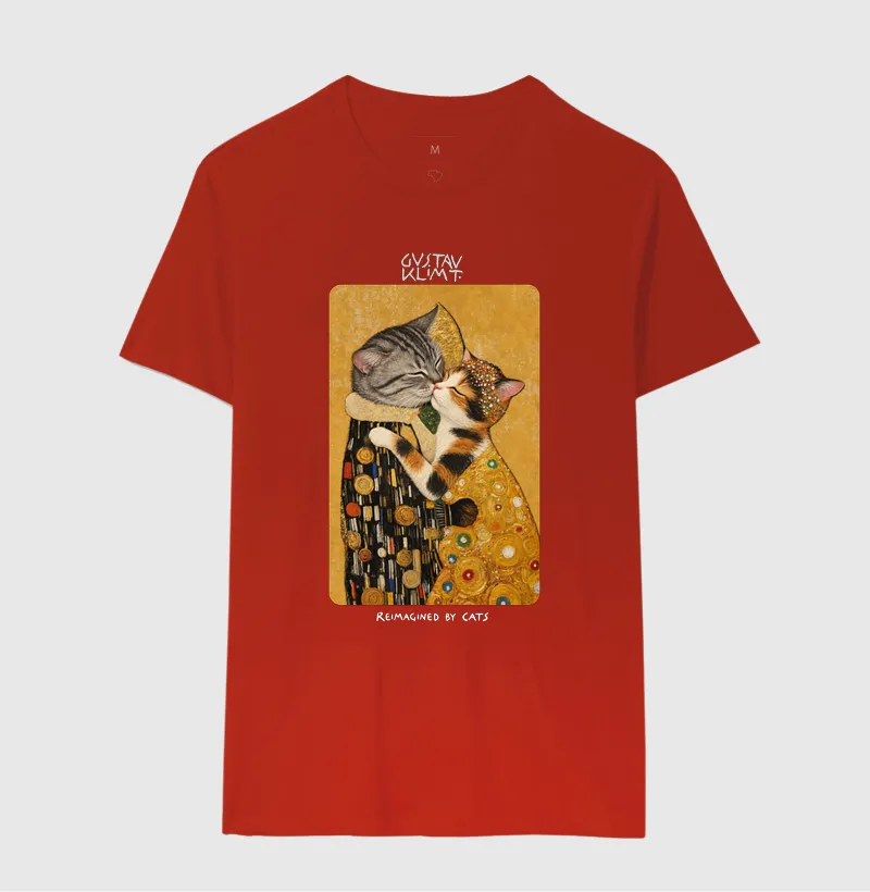 O Beijo felino V.2 - Gustav Klimt - Imagem 13