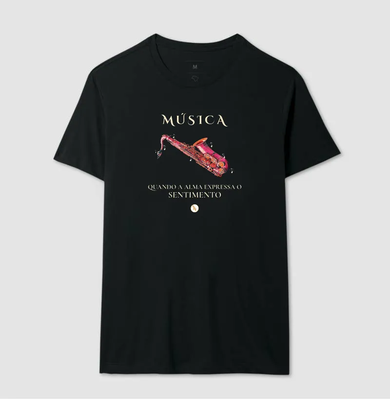 Camiseta Música, o Sentimento da Alma | Arte para Vestir - Imagem 5