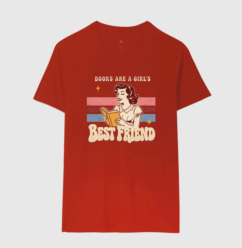 Camiseta Books Are a Girl’s Best Friend - Imagem 10