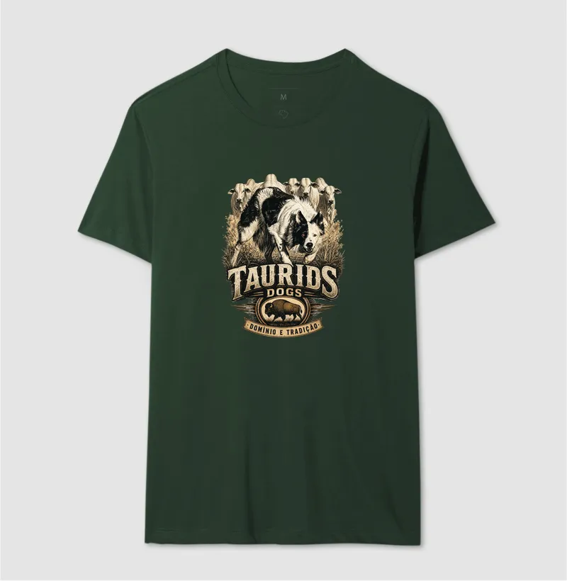 CAMISETA TAURIDS DOGS BORDER COLIE COMANDO E TRADIÇÃO  - Imagem 8