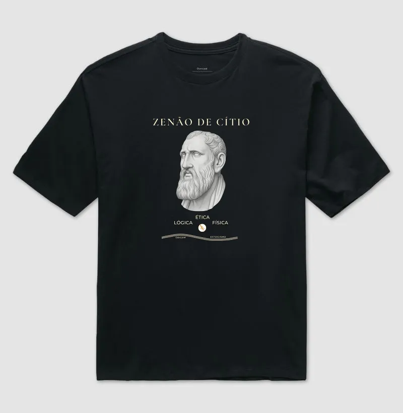 Camiseta A Rocha de Cítio | O Legado do Estoicismo - Imagem 2
