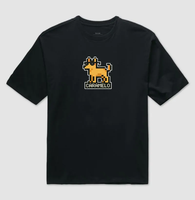 Camiseta Oversized Caramelo Reset8Bit