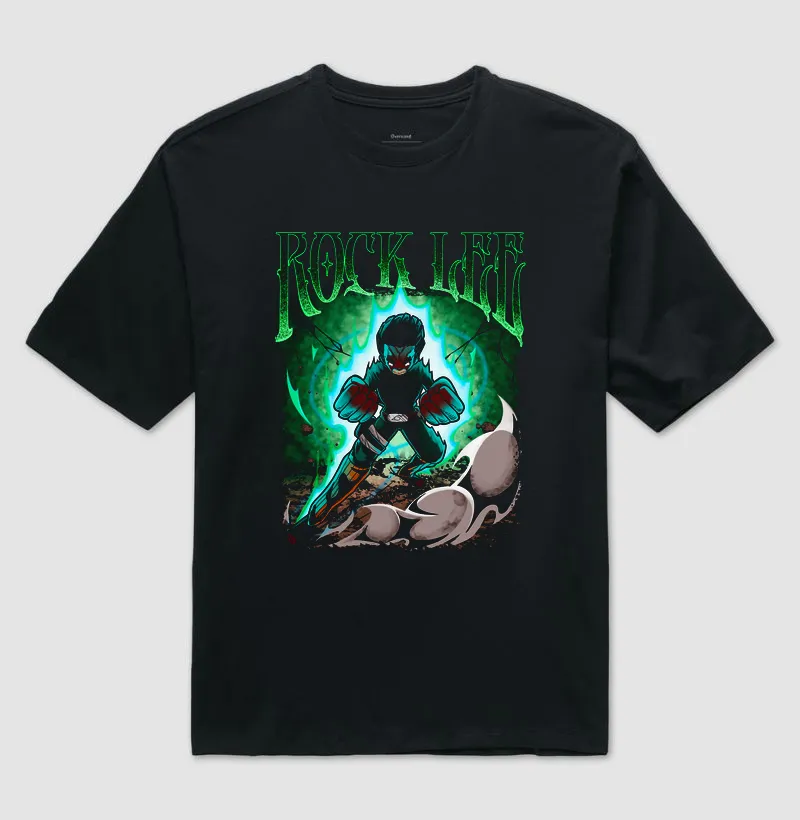 Camiseta Oversized - Rock Lee