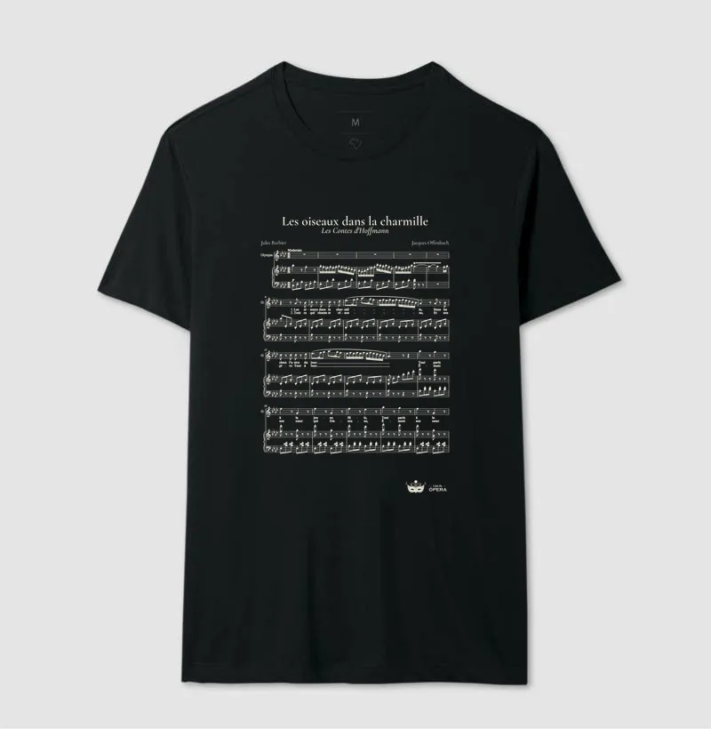 Les oiseaux dans la charmille - Hoffmann | Camiseta de Ópera - Imagem 2