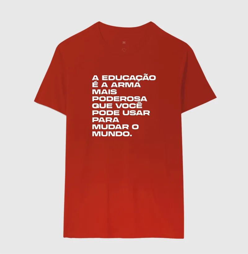 A educação é a armamais poderosaque você pode usar para mudar o mundo. - Imagem 8