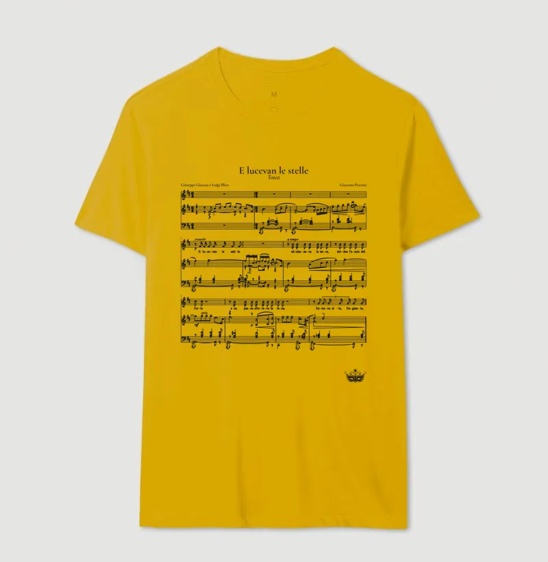 E lucevan le stelle - Tosca | Camiseta de Ópera - Imagem 14