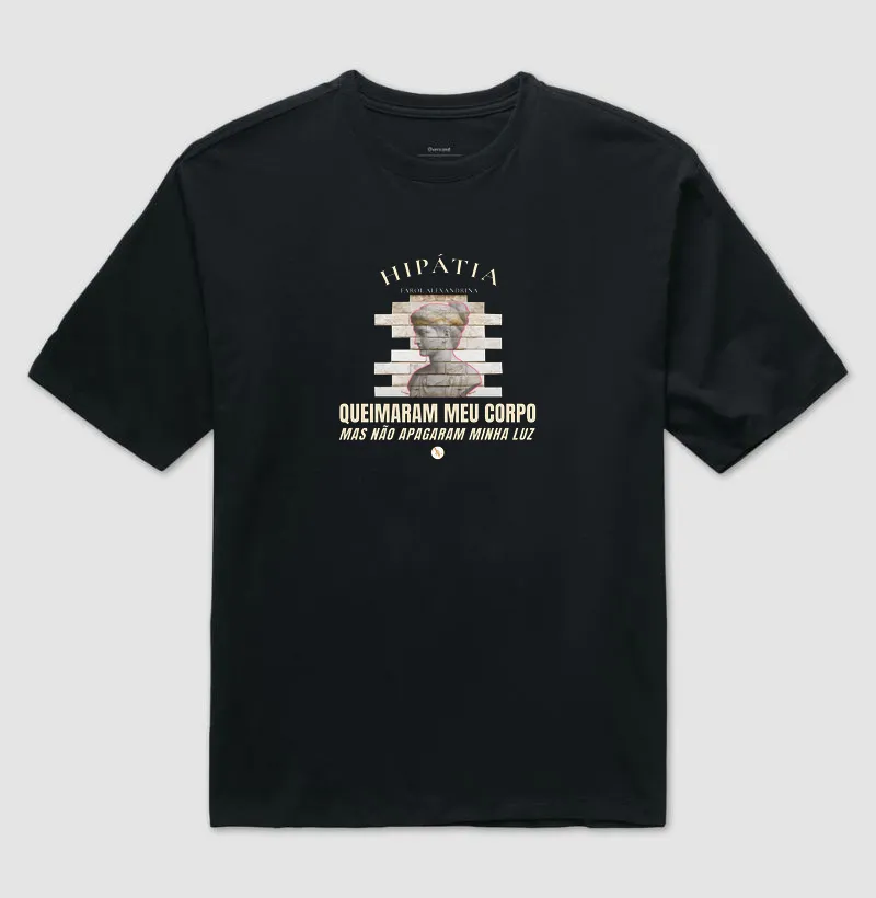  Camiseta Hipátia | Farol Alexandrina: Não Apagaram Minha Luz - Imagem 5