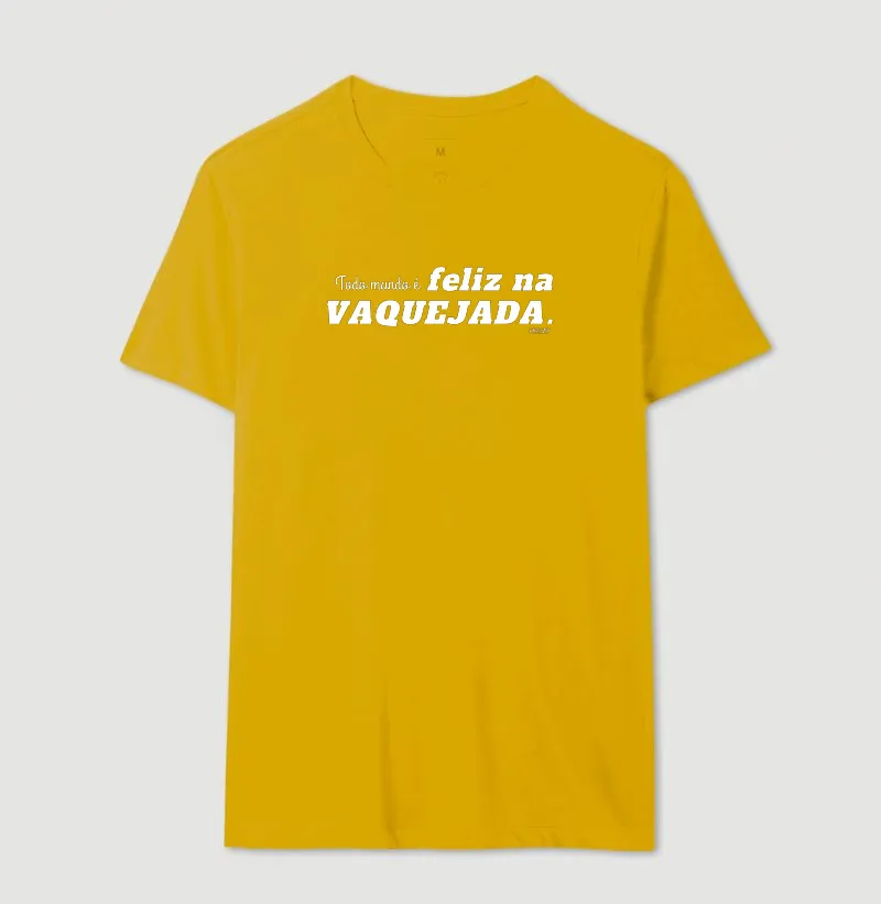 Camisa Algodão - Todo mundo é feliz na Vaquejada - Imagem 10