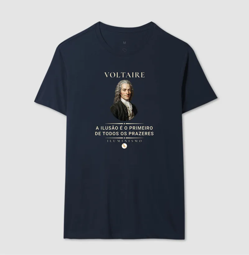 Camiseta Filosófica Voltaire: Esmagai a Infame | Razão & Liberdade - Imagem 9