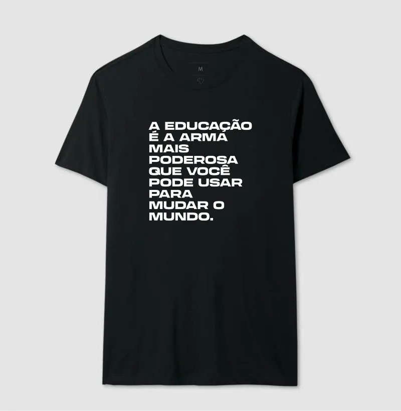 A educação é a armamais poderosaque você pode usar para mudar o mundo. - Imagem 2