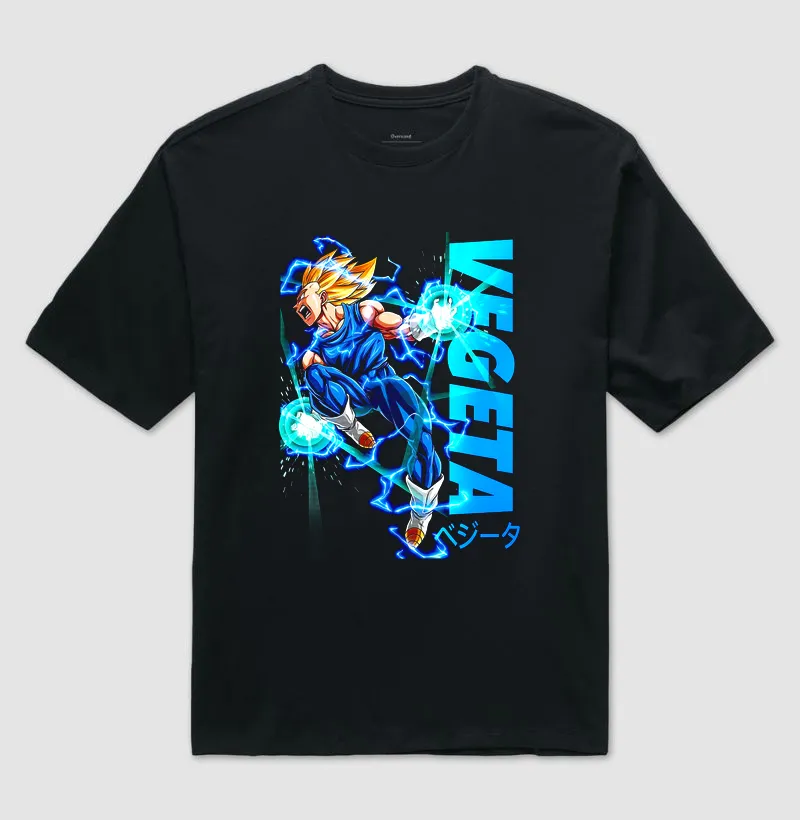 Camiseta Oversized - Vegeta