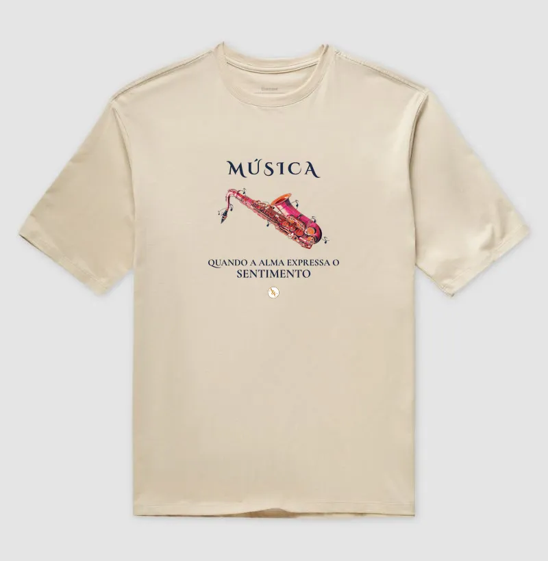 Camiseta Música, o Sentimento da Alma | Arte para Vestir - Imagem 4