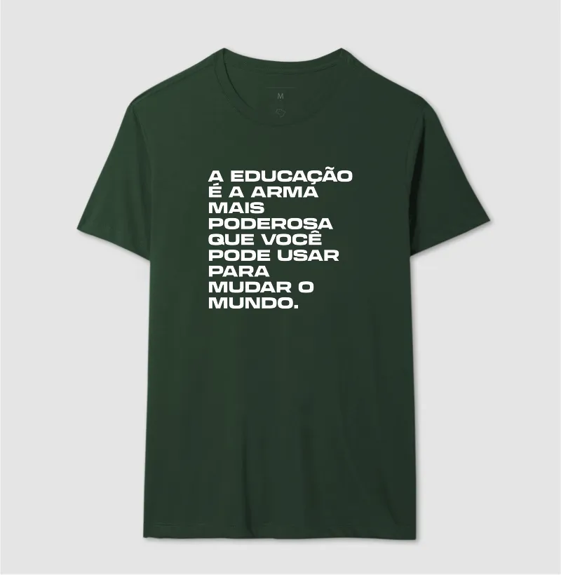 A educação é a armamais poderosaque você pode usar para mudar o mundo. - Imagem 10