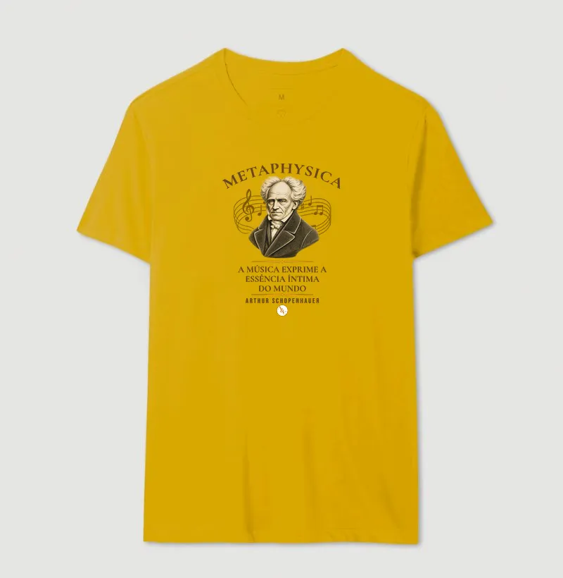CAMISETA "O SOM DA VONTADE" — ARTHUR SCHOPENHAUER - Imagem 17