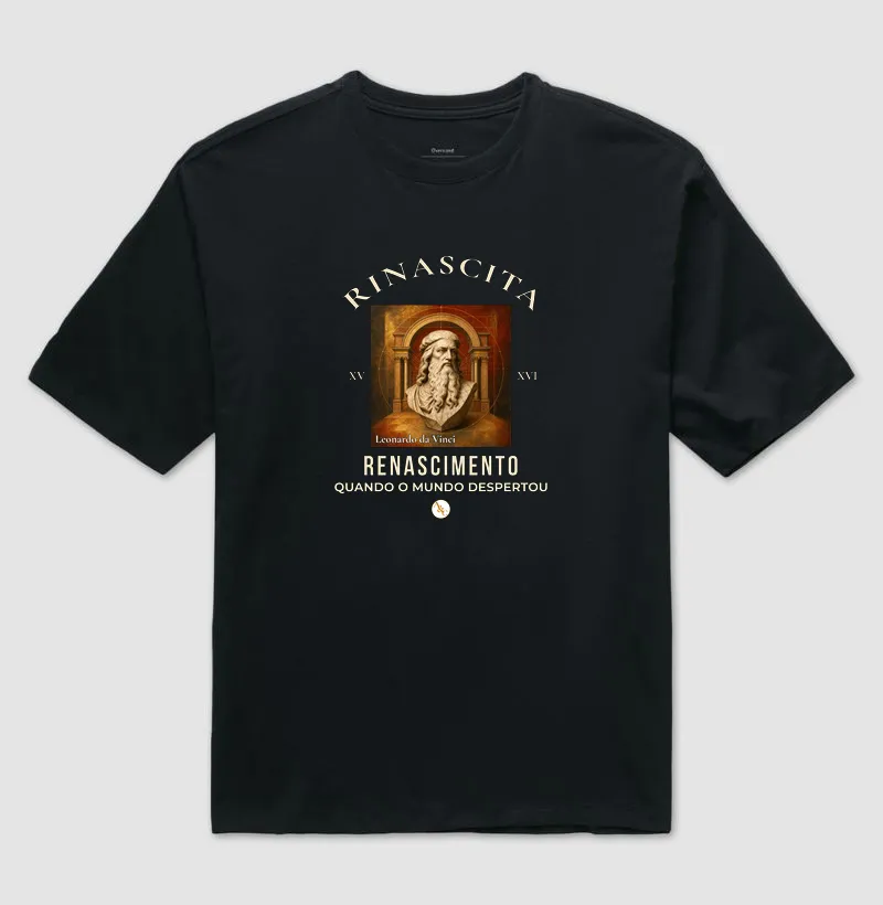Camiseta Rinascita — O Renascer do Pensamento (Arte & Compor) - Imagem 6