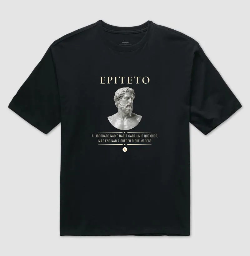 Camiseta O Senhor de Si - Epiteto