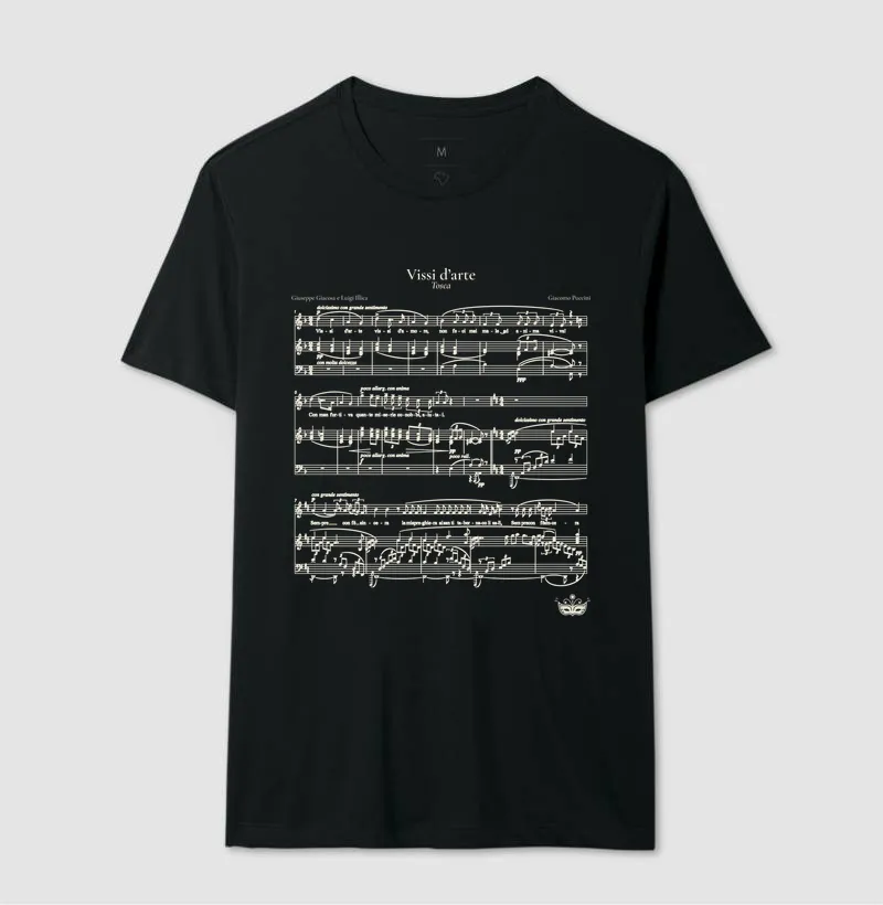 Vissi d’arte - Tosca | Camiseta de Ópera - Imagem 2