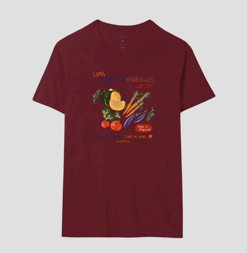 Tshirt Coma vegetais frescos - Imagem 18