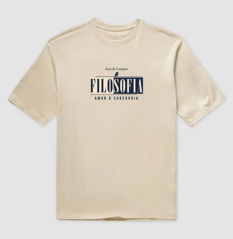 Camiseta Amor à Sabedoria – Filosofia para Quem Pensa - Imagem 7