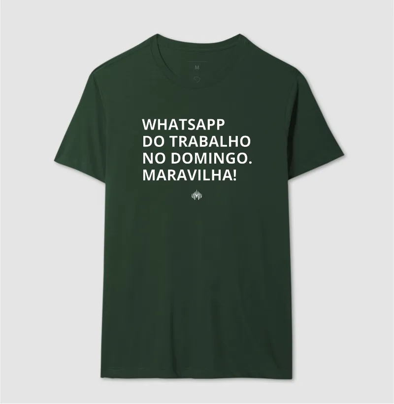 Whatsapp do trabalho no domingo. Maravilha! - Imagem 15