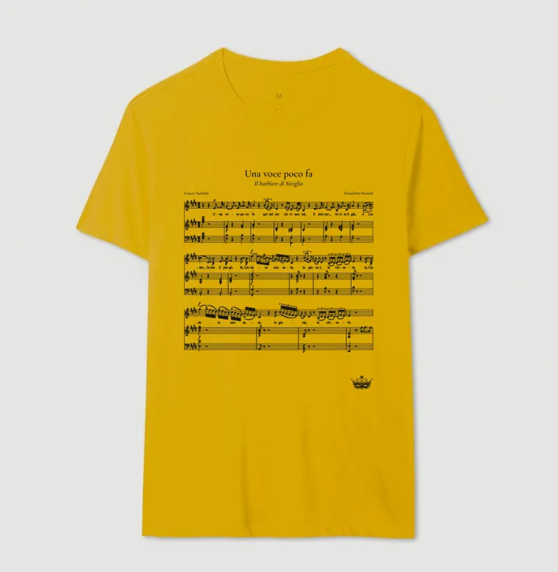 Una voce poco fa - Il barbiere di Siviglia | Camiseta de Ópera - Imagem 14