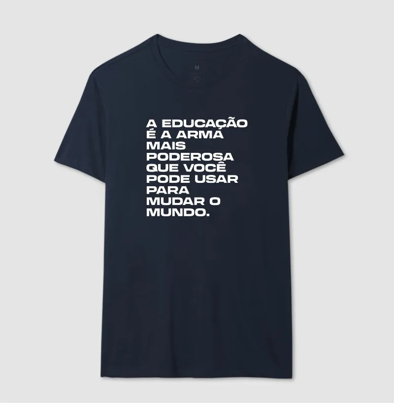 A educação é a armamais poderosaque você pode usar para mudar o mundo. - Imagem 6