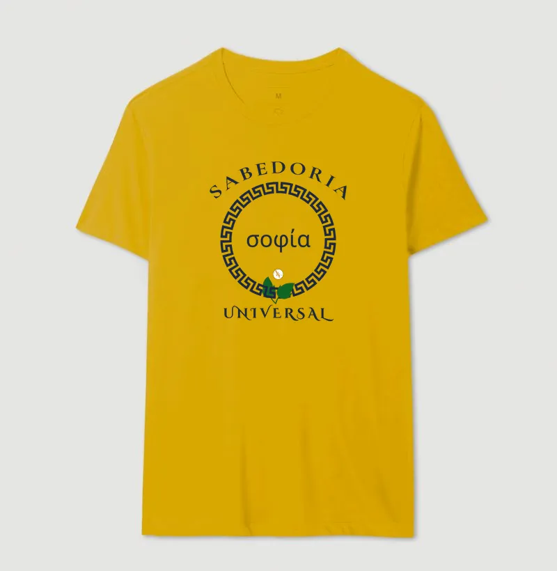 Camiseta "Sabedoria Universal" — Coleção Legado Filosófico - Imagem 17