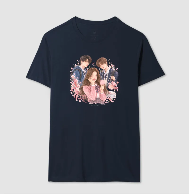 Camiseta Beleza | Romance Escolar em Aquarela - Imagem 9