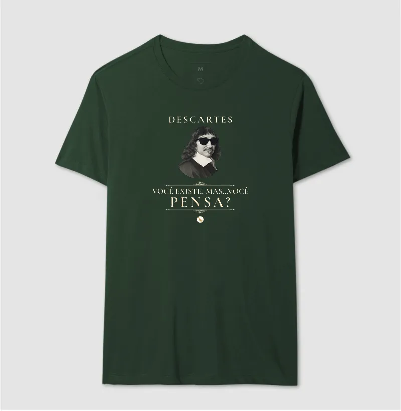 COGITO 2.0 - Camiseta Filosófica René Descartes - Imagem 15