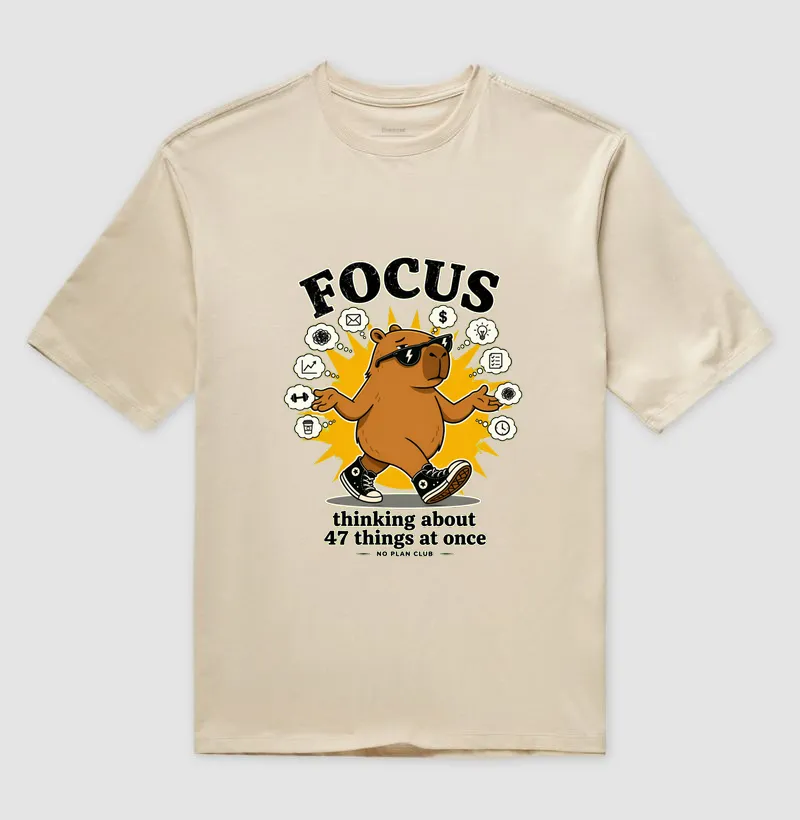 Camiseta Oversized Premium Focus