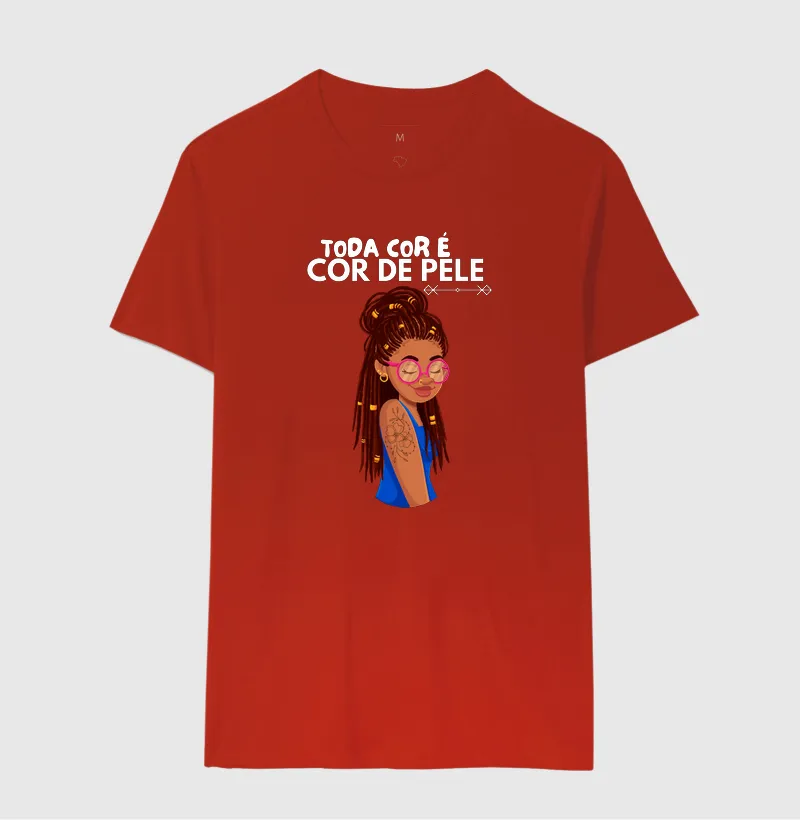 Camiseta Toda Cor é Cor de Pele - Imagem 13