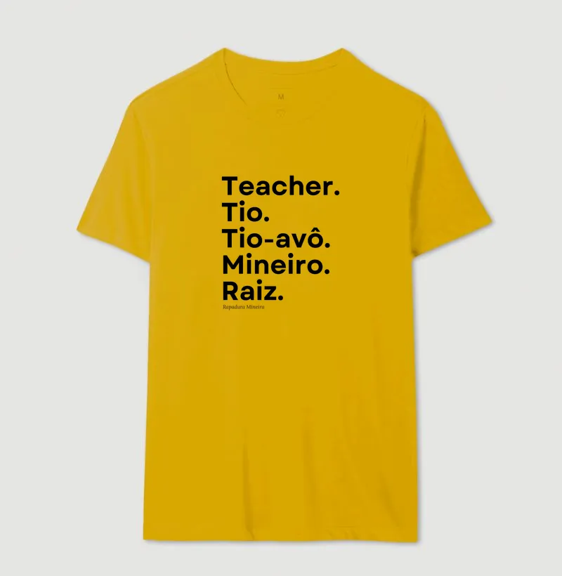 Teacher. Tio. Tio-avô. Mineiro. Raiz. - Imagem 7