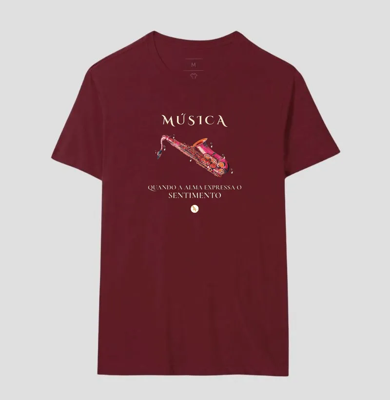 Camiseta Música, o Sentimento da Alma | Arte para Vestir - Imagem 21
