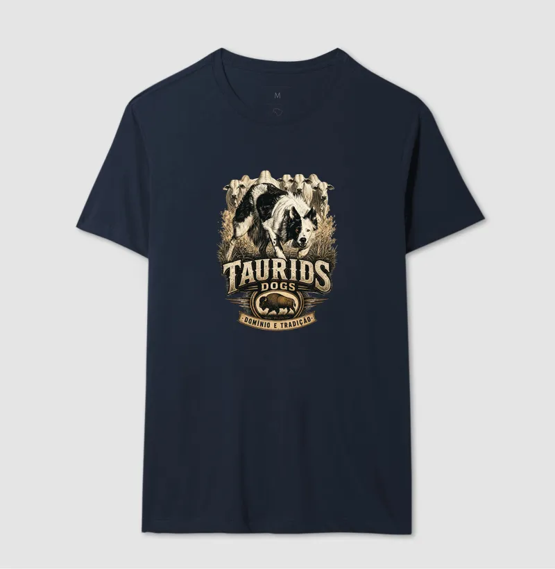 CAMISETA TAURIDS DOGS BORDER COLIE COMANDO E TRADIÇÃO  - Imagem 4