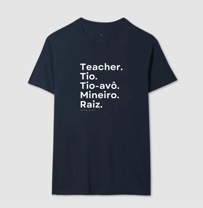 Teacher. Tio. Tio-avô. Mineiro. Raiz. - Imagem 4