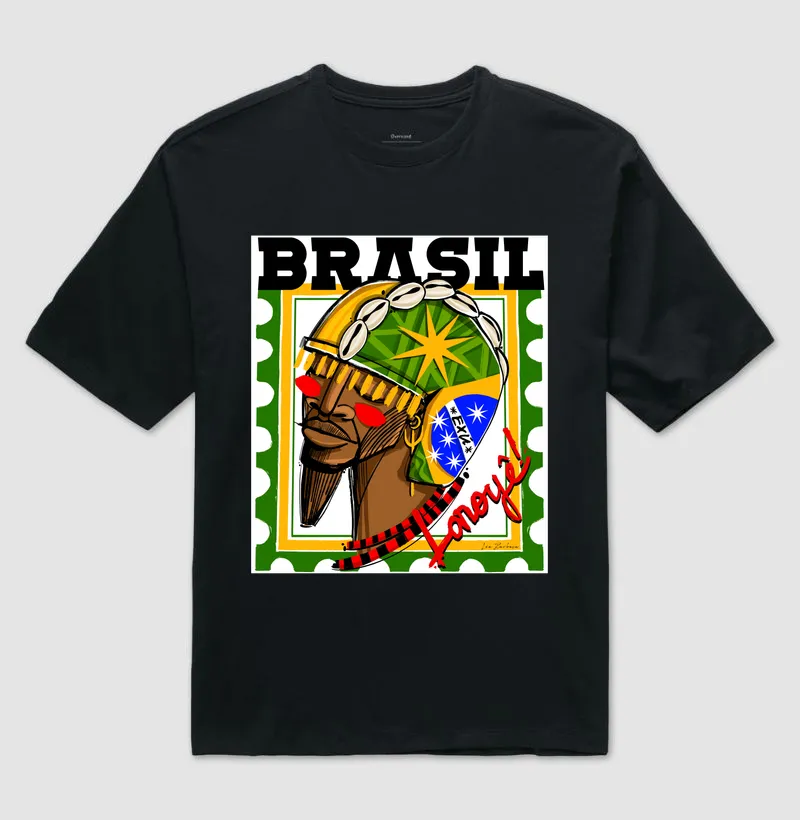 EXÚ LAROYÊ - OVERSIZED PRETA 
