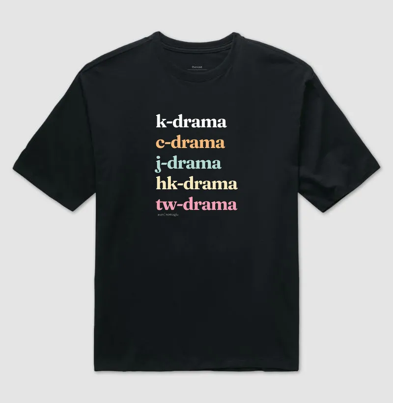 Camiseta k-drama | c-drama | j-drama | tw-drama | hk-drama - Imagem 2