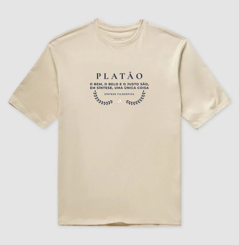 Camiseta Platão: Síntese Filosófica - O Bem, o Belo e o Justo - Imagem 4