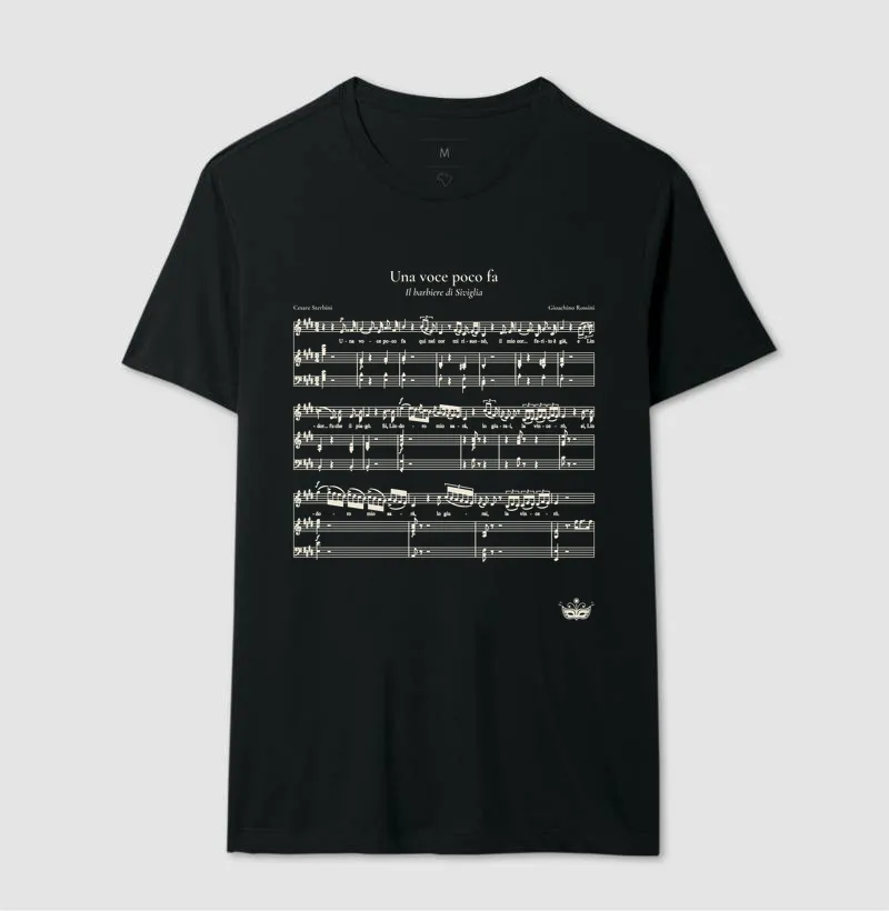 Una voce poco fa - Il barbiere di Siviglia | Camiseta de Ópera - Imagem 2