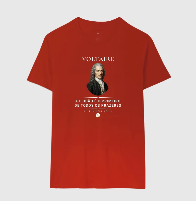 Camiseta Filosófica Voltaire: Esmagai a Infame | Razão & Liberdade - Imagem 13