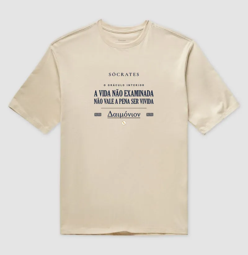 Camiseta Filosófica O Oráculo Interior | Sócrates - Imagem 6