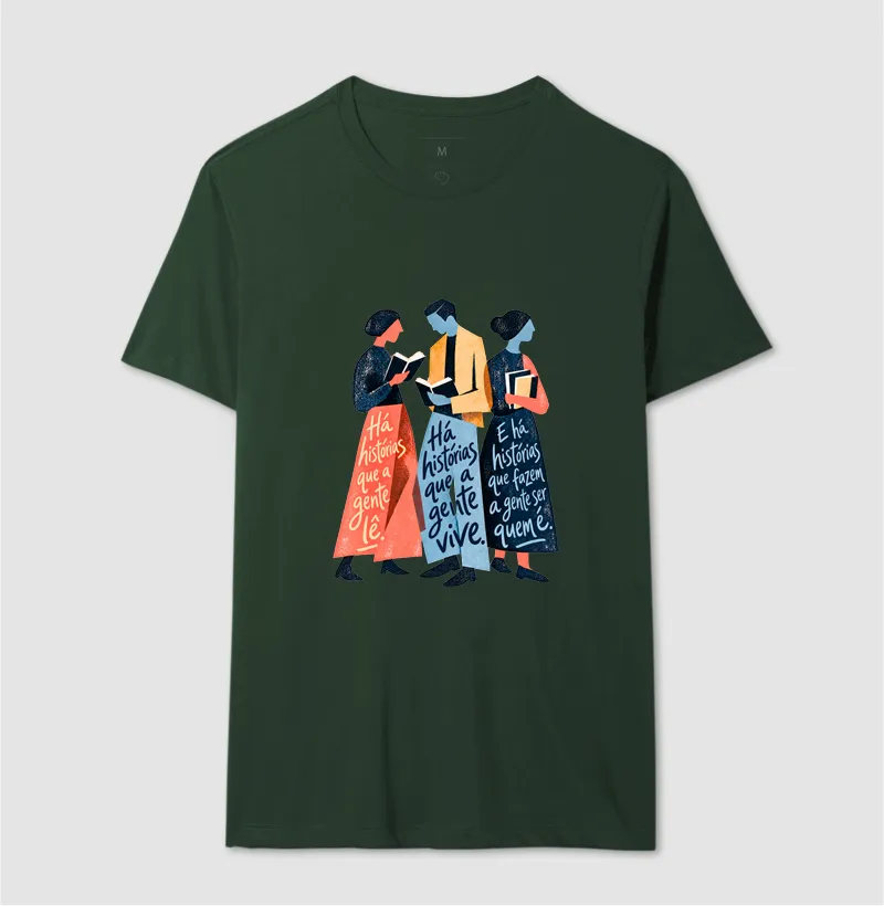 Camiseta Há Histórias Que a Gente Lê - Imagem 12