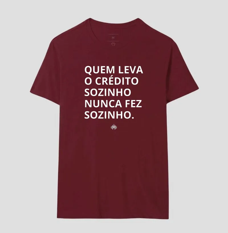 Quem Leva o Crédito Sozinho Nunca Fez Sozinho. - Imagem 21