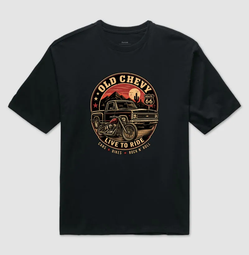 Live to Ride | Steel & Wheels - Old Chevy - Imagem 2