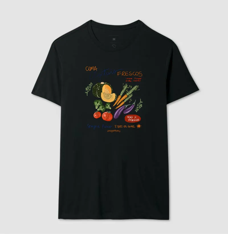 Tshirt Coma vegetais frescos - Imagem 2