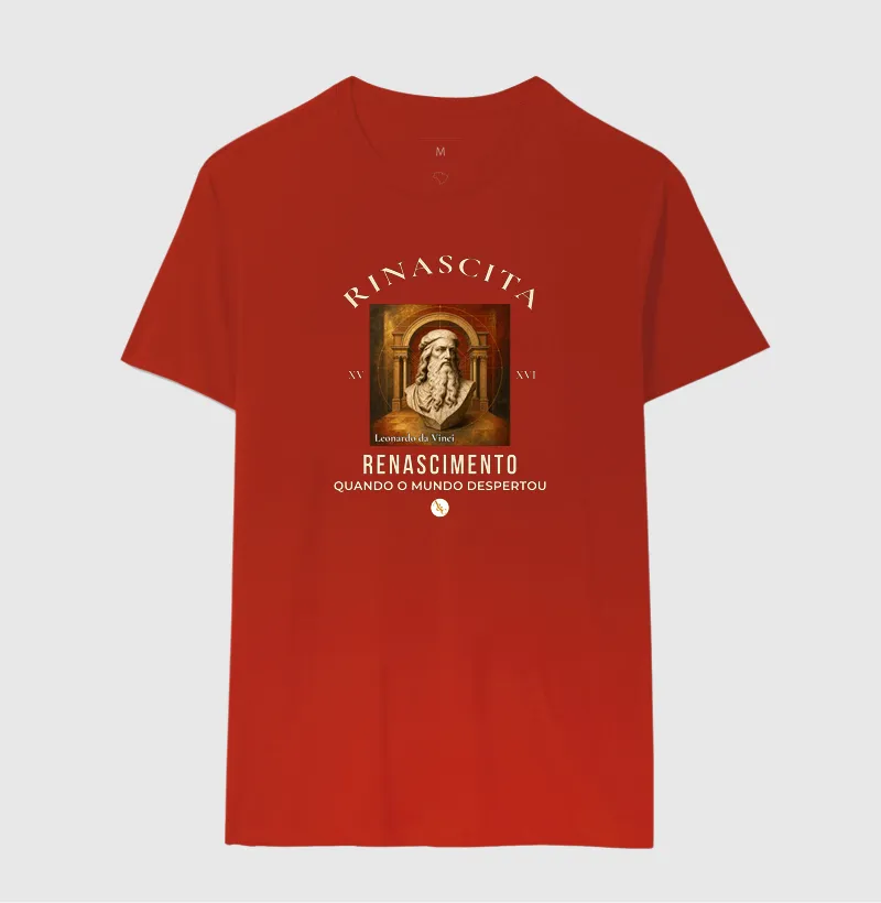 Camiseta Rinascita — O Renascer do Pensamento (Arte & Compor) - Imagem 13