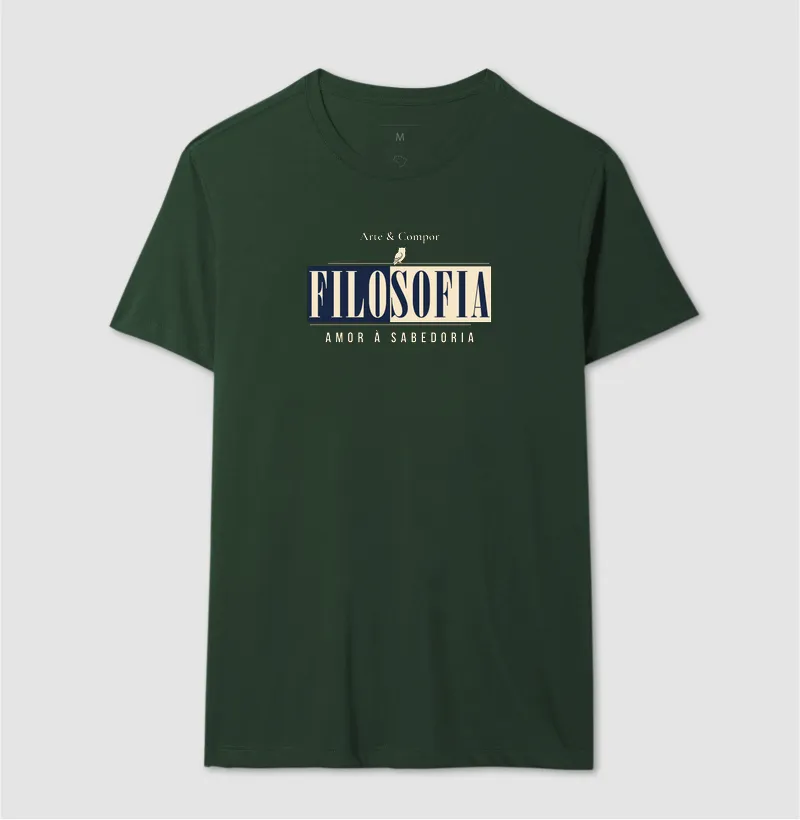 Camiseta Amor à Sabedoria – Filosofia para Quem Pensa - Imagem 15