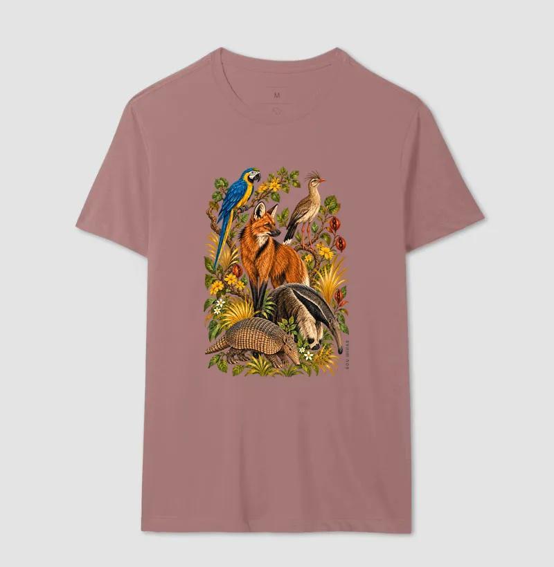 Camiseta Fauna de Minas | Animais do Cerrado | Natureza das Gerais - Imagem 12