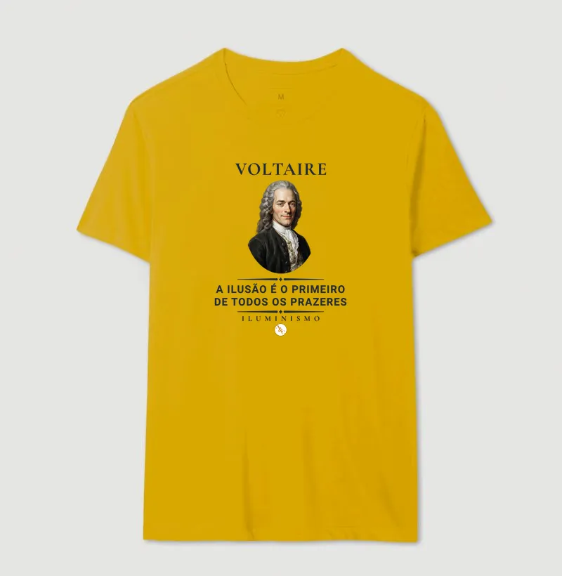 Camiseta Filosófica Voltaire: Esmagai a Infame | Razão & Liberdade - Imagem 17