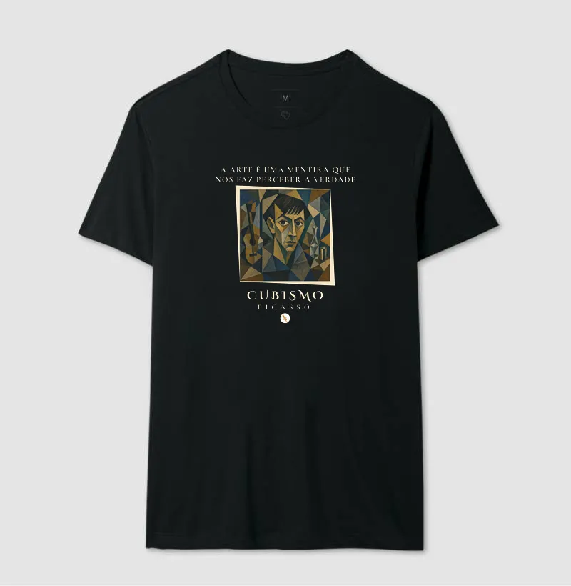 Camiseta Desconstrua o Olhar | Arte Moderna Inspirada em Picasso - Imagem 5
